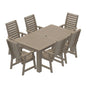 Ensemble de salle à manger d'extérieur 7 pièces HIGHWOOD PROFESSIONAL 42x72