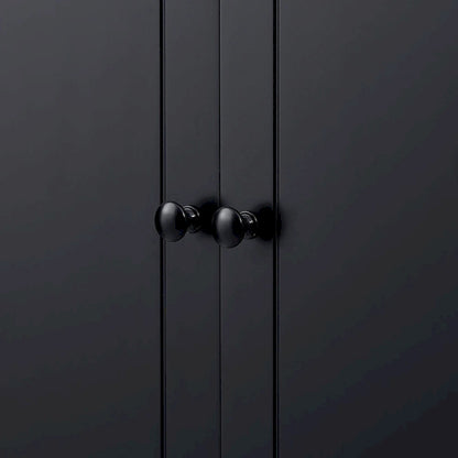 Armoire de rangement à 2 portes et 4 tiroirs pour salle de bain ou bureau