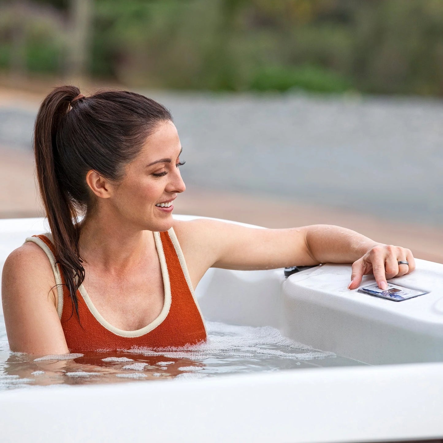 Spa Lifesmart LS600DX 7 personnes, 65 jets, 230 V avec Turbo Blaster à 14 buses