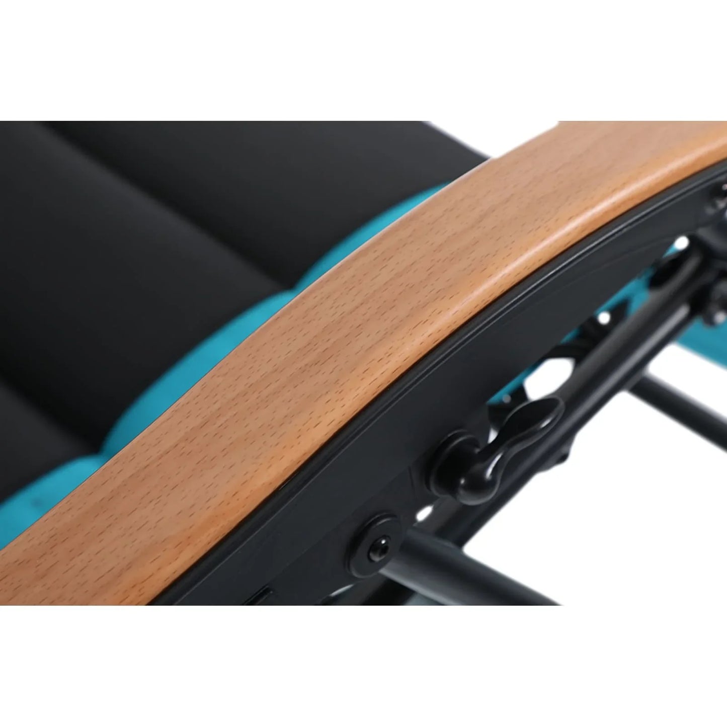 Fauteuil de relaxation zéro gravité XL surdimensionné rembourré avec accoudoirs plus larges et porte-gobelet réglable - N/A