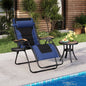 Fauteuil de relaxation zéro gravité XL surdimensionné rembourré avec accoudoirs plus larges et porte-gobelet réglable - N/A