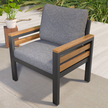 Ensemble de canapé de jardin 4 pièces