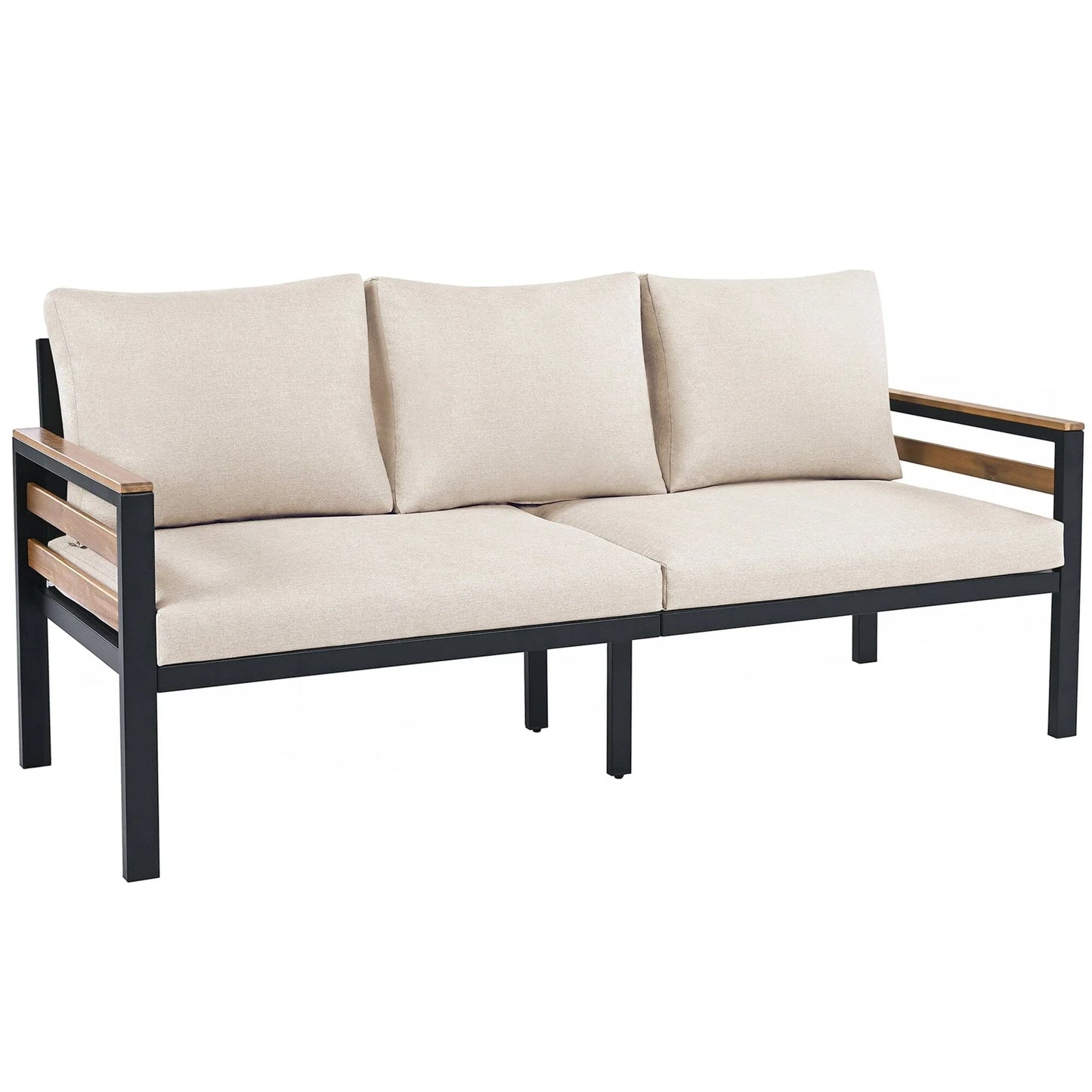 Ensemble de canapé de jardin 4 pièces