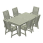 Ensemble de salle à manger d'extérieur 7 pièces HIGHWOOD PROFESSIONAL 42x72