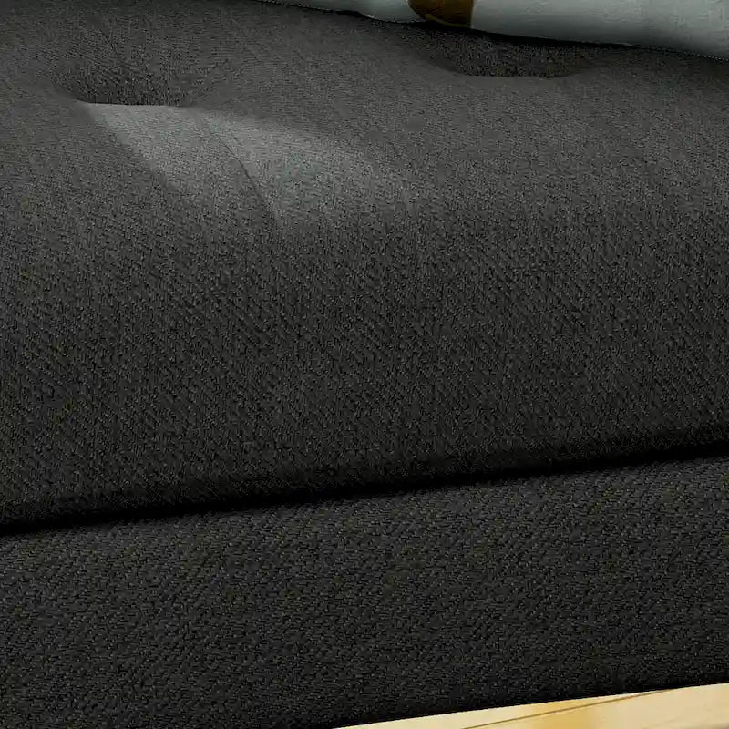 Fauteuil club capitonné en tissu Treston Mid-Century Modern de Christopher Knight Home