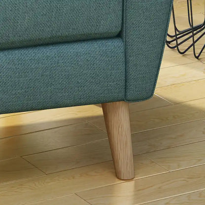 Fauteuil club capitonné en tissu Treston Mid-Century Modern de Christopher Knight Home