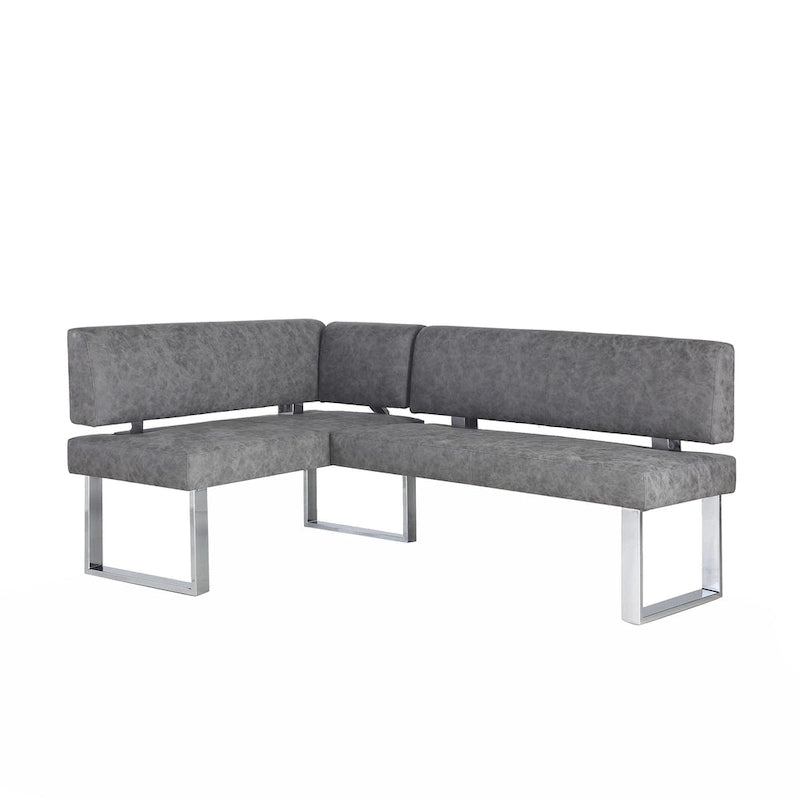 Coin repas réversible Somette Gene gris foncé - 48.81 X 71.25 X 33.46
