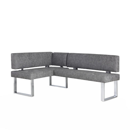 Coin repas réversible Somette Gene gris foncé - 48.81 X 71.25 X 33.46