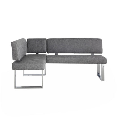 Coin repas réversible Somette Gene gris foncé - 48.81 X 71.25 X 33.46