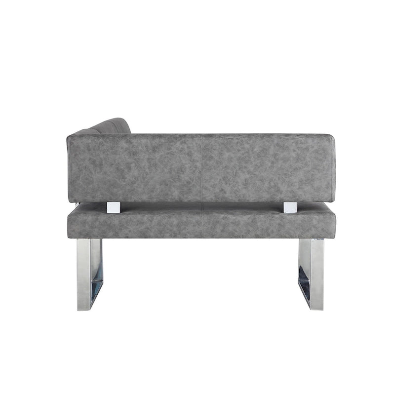 Coin repas réversible Somette Gene gris foncé - 48.81 X 71.25 X 33.46