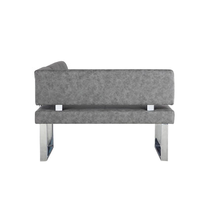 Coin repas réversible Somette Gene gris foncé - 48.81 X 71.25 X 33.46