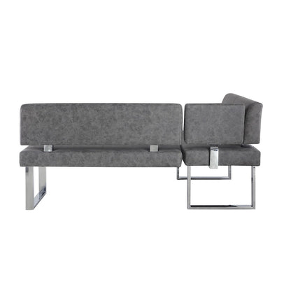 Coin repas réversible Somette Gene gris foncé - 48.81 X 71.25 X 33.46
