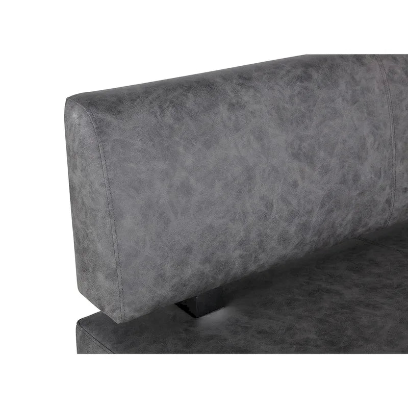 Coin repas réversible Somette Gene gris foncé - 48.81 X 71.25 X 33.46