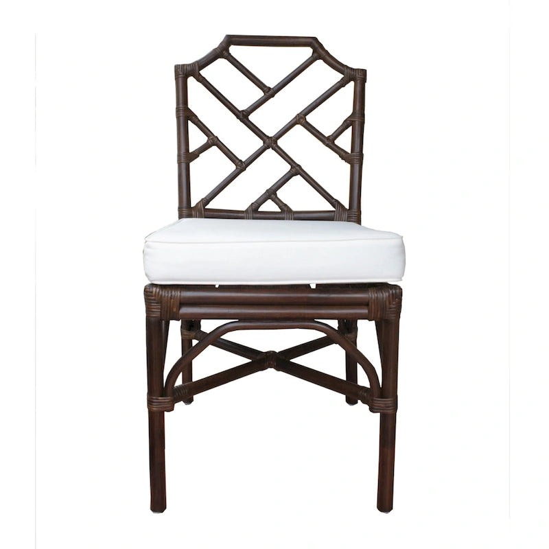 Chaise de salle à manger Kara en rotin, (Lot de 2)