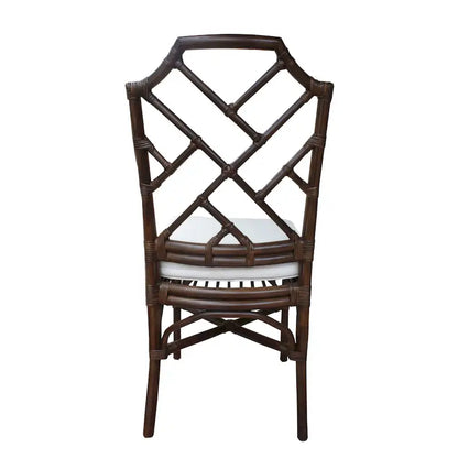 Chaise de salle à manger Kara en rotin, (Lot de 2)