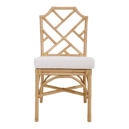 Chaise de salle à manger Kara en rotin, (Lot de 2)
