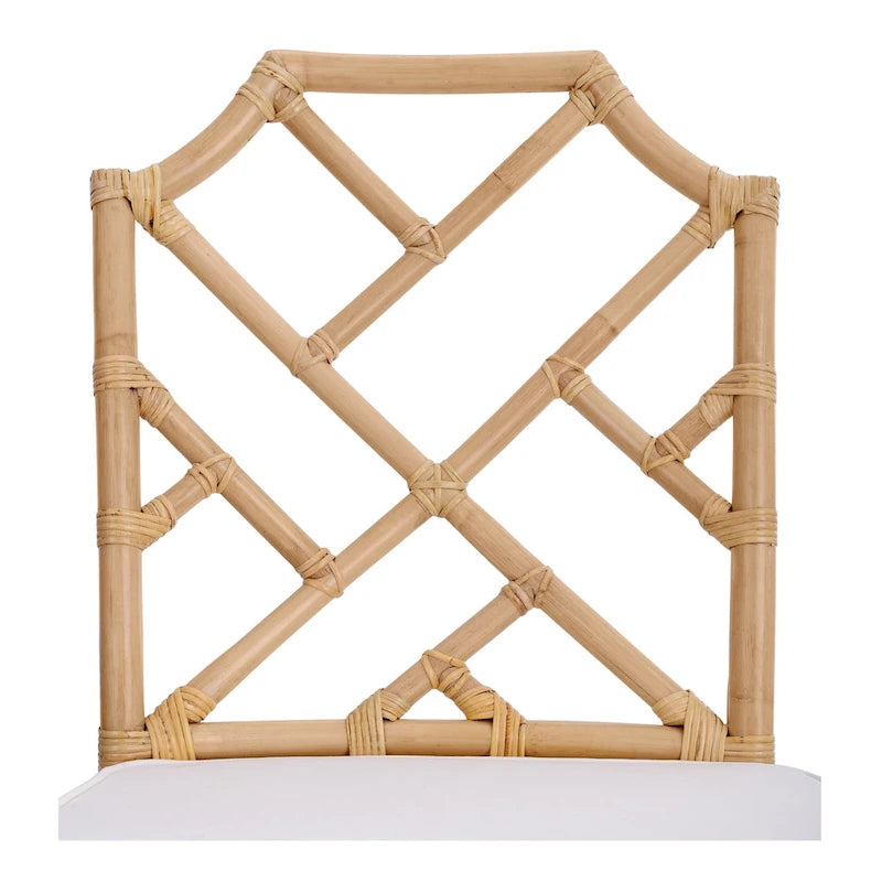 Chaise de salle à manger Kara en rotin, (Lot de 2)