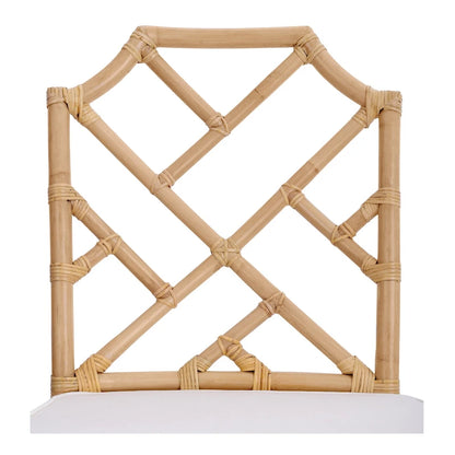 Chaise de salle à manger Kara en rotin, (Lot de 2)