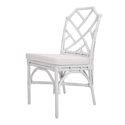 Chaise de salle à manger Kara en rotin, (Lot de 2)