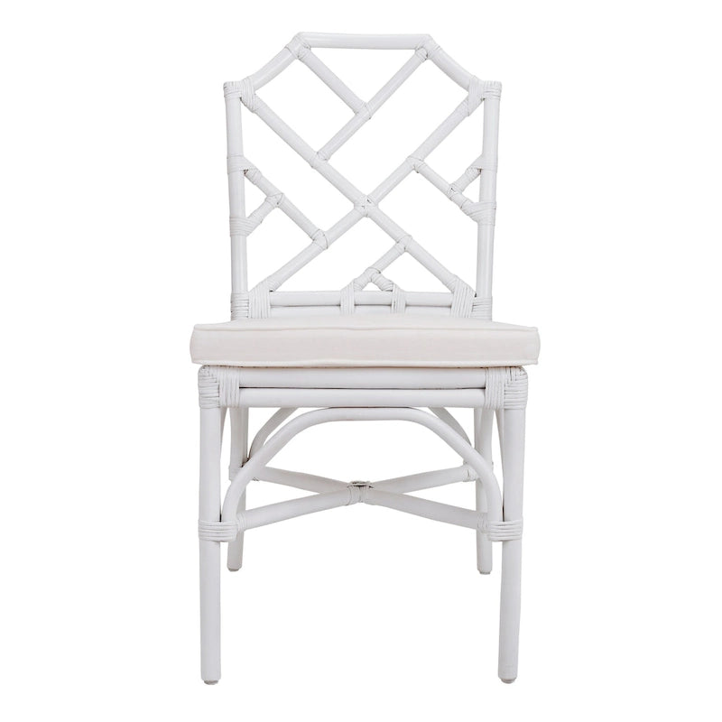 Chaise de salle à manger Kara en rotin, (Lot de 2)