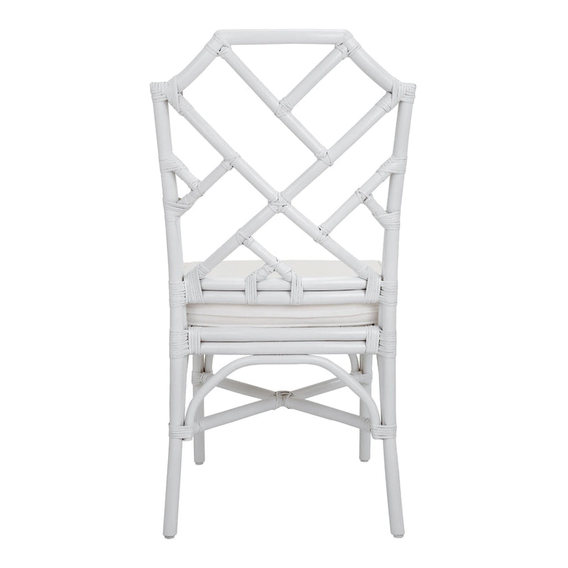 Chaise de salle à manger Kara en rotin, (Lot de 2)