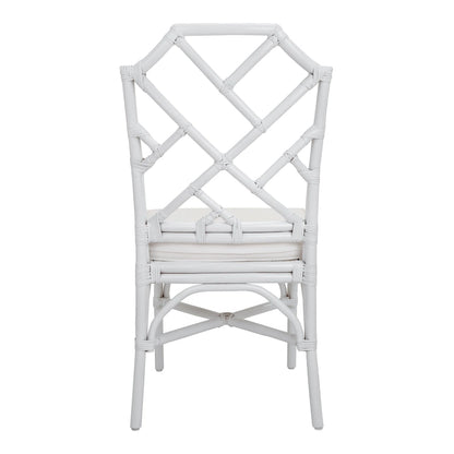 Chaise de salle à manger Kara en rotin, (Lot de 2)