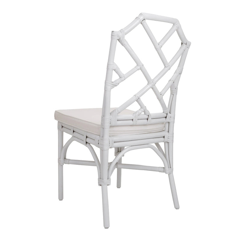 Chaise de salle à manger Kara en rotin, (Lot de 2)