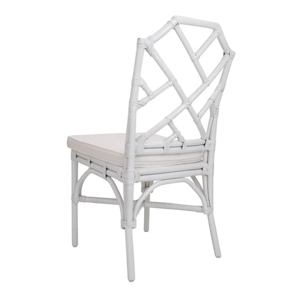 Chaise de salle à manger Kara en rotin, (Lot de 2)