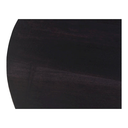 Table basse ronde moderne en bois d'acacia massif Aurelle Home