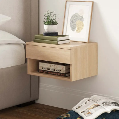 Table de chevet flottante moderne