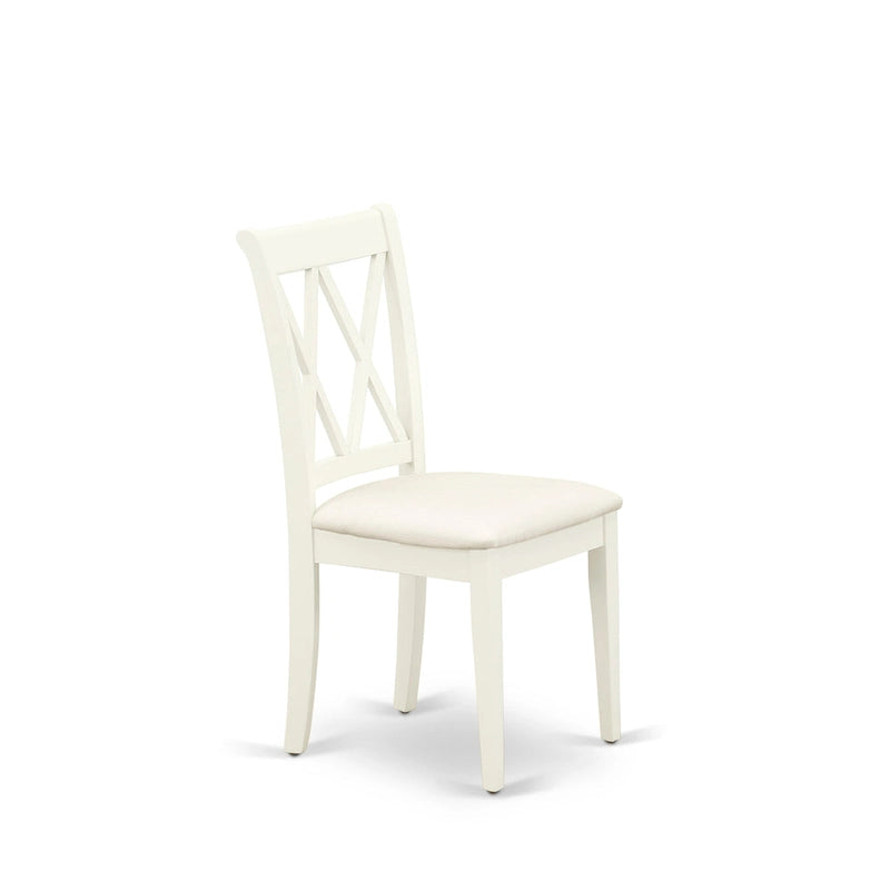 East West Furniture – Ensemble de salle à manger – Une table de salle à manger et des chaises de salle à manger – (Option finition et pièces)