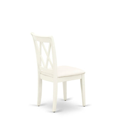 East West Furniture – Ensemble de salle à manger – Une table de salle à manger et des chaises de salle à manger – (Option finition et pièces)