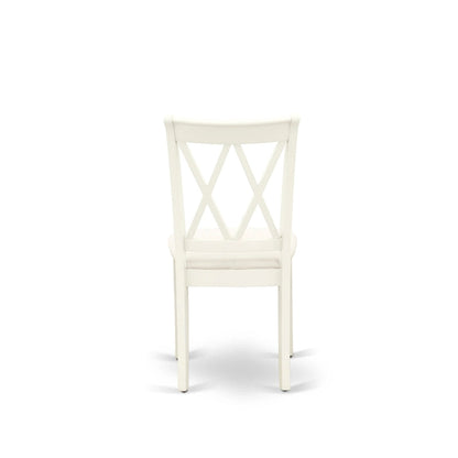 East West Furniture – Ensemble de salle à manger – Une table de salle à manger et des chaises de salle à manger – (Option finition et pièces)