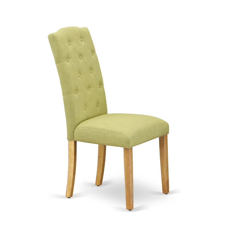 East West Furniture – Ensemble de salle à manger – Une table de salle à manger et des chaises de salle à manger – (Option finition et pièces)