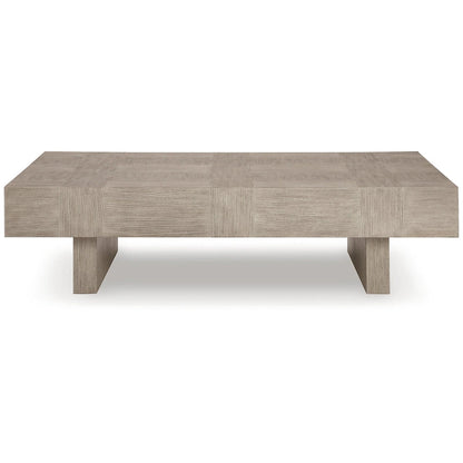 Signature Design by Ashley Jorlaina Table Basse Grisâtre Clair - 60L x 35P x 16H