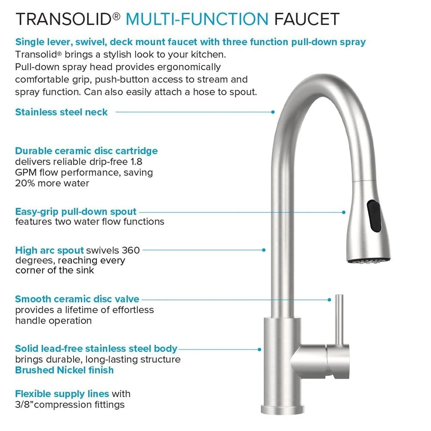 Transolid EWS-2422S Évier de buanderie et support de lavage en acier inoxydable de 24 po L x 22 po P x 35 po H - 24 po x 22 po