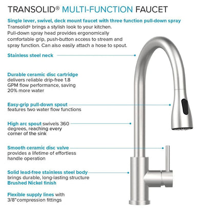 Transolid EWS-2422S Évier de buanderie et support de lavage en acier inoxydable de 24 po L x 22 po P x 35 po H - 24 po x 22 po