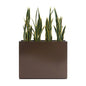 Jardinière Métallique Haute pour Plantes d'Extérieur, 38 po L x 10 po l x 30 po H, Longue et Haute Jardinière en Métal - 38x30x10