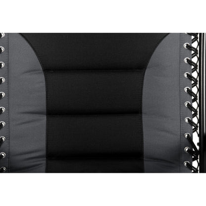 Fauteuil de relaxation zéro gravité XL surdimensionné rembourré avec accoudoirs plus larges et porte-gobelet réglable - N/A