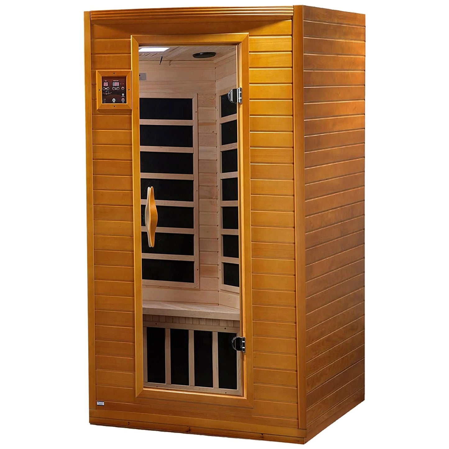 Sauna Infrarouge Lointain Dynamic Saunas Andora pour 2 personnes à Faibles CEM, Bois de Pruche du Canada