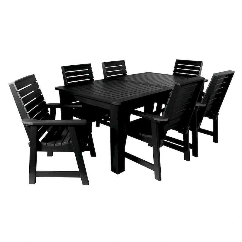 Ensemble de salle à manger d'extérieur 7 pièces HIGHWOOD PROFESSIONAL 42x72